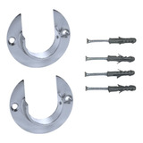 Par Suporte Flange Aberto De Alumínio 28mm