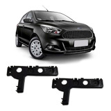 Par Suporte Guia Parachoque Dianteiro Ford Novo Ka 2014 2015 