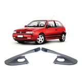 Par Suporte Tampão Bagagito Gol Bola G2 95 96 97 99 2p Cinza