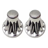 Par Tampa Cromada Cubo Tração Compativel Sc 113 S4 S5 P G R