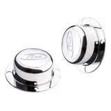 Par Tampa Cubo Roda Dianteira Cromada Ford Cargo