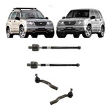 Par Terminal Direção Tracker + Par Braço Axial Grand Vitara 