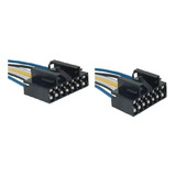 Par Tomada Circuito Lanterna Traseira Fiat Uno 84 A 2004