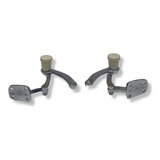Par Trinco Vidro Basculante Fusca 63 A 70 Bege