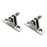 Para 2pcs Bimini Top Hardware Deck Dobradiça Montagem Barco