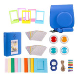 Para Fujifilm Instax Mini 9 Câmera Filtro Case Pu + Lente