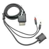 Para Xbox360 Para Vga-box, Monitor De Cabo, Projeção, Tv, Áu