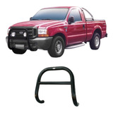 Para-choque De Impulsão Mata Boi F-250 Preto Com Barra