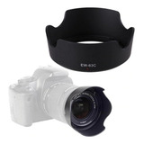 Para-sol Para Lente Do Kit Canon 18-55mm T5i T6i Sl1 Sl2 Sl3