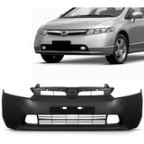 Parachoque Dianteiro Honda New Civic 2006 2007 2008 Preto