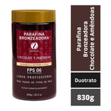 Parafina Bronzeadora Profissional Chocolate E Amendoas 830g