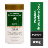 Parafina Bronzeadora Profissional Duotrato Coco 830g