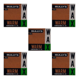 Parafina Wax Surf Água - Bullys Kit 5