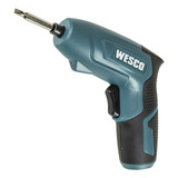 Parafusadeira A Bateria Com Acessórios 3.6v Wesco Ws2012