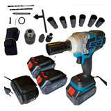Parafusadeira Chave De Impacto C/ 2 Bateria Lítio 21v