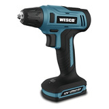 Parafusadeira E Furadeira 3/8 10mm 12v Com Kit Ws2550k Wesco Cor Azul Frequência 60 110v/220v