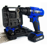 Parafusadeira Furadeira 12v S/ Impacto Pfe012ky Kit Maleta