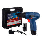 Parafusadeira Furadeira Sem Fio Bivolt 10mm 12v Corneta Cor Preto Frequência 50 Hz/60 Hz 110v/220v