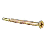 Parafuso 5,5x76mm Pta.broca Bicromatizado P/mezanino -50 Pçs