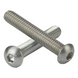 Parafuso Allen Abaulada Inox A2 M3 X 16 Ma 50 Peças