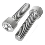 Parafuso Allen Cilindrica Aço Inox M8 X 16 Mm - 100 Peças