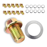 Parafuso Bujao Oleo 13mm (m13)c/arruela Kit Com 10 Pecas Mot