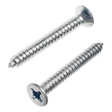 Parafuso Deck Inox 4,2 X 45 Cabeça Chata Phillips C/9600