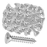 Parafuso Inox 4,2x50 Auto Atarraxante Phillips Chata 50 Und