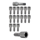 Parafuso Lob Curto Colorido P/ Roda Esportiva Vw/ Gm/rn C111
