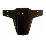 Paralama Nomad Dianteiro Mud Gravel Preto