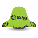 Paralama Traseiro Mtb Bike O2 Bike Shop Freeride Downhill Cor Verde-claro