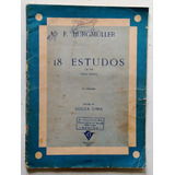 Partitura 18 Estudo P/piano Op. 109 Vol. 2 F. Burgmuller