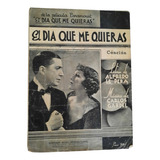 Partitura El Dia Que Me Quieras Canção Piano Canto