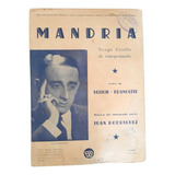 Partitura Madria Criollo Juan D'arienzo Tango Antigo