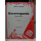 Partitura Piano 4º Ano Escorregando Tango Ernesto Nazareth