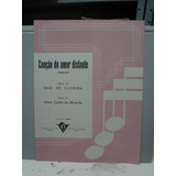 Partitura Piano Canto Canção Do Amor Distante Babi Oliveira
