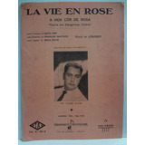Partitura Piano Canto La Vie En Rose Louiguy E Edith Piaf