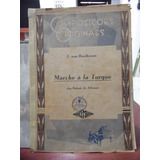Partitura Piano Marche À La Turque Beethoven