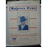 Partitura Piano Mujeres Feas Bulerias Grav Victor Caserta