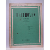Partitura Piano Sonata Op. 27 Nº 1 Beethoven Casella