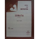 Partitura Piano Sonata Op. 31 Nº 2 Beethoven / Moura Lacerda