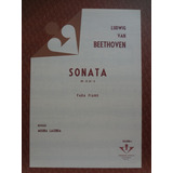 Partitura Piano Sonata Op. 31 Nº 2 Beethoven Casella
