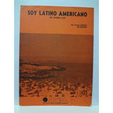 Partitura Piano Soy Latino Americano -