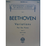 Partitura Piano Variations Book 2 Beethoven - Bulow - Lebert