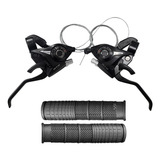 Passador Alavanca Gts Rapid Fire 21 Velocidades Mtb+manopla