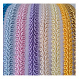 Passamanaria 7095 9 Mm 10 Metros Artesanato Várias Cores Cor Azul-turquesa