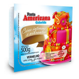 Pasta Americana Vermelha Arcolor 500gr Extra