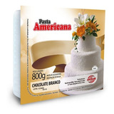 Pasta Arcolor Americana 800g Chocolate Branco Decoração Bolo