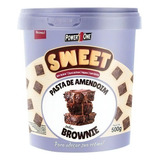 Pasta De Amendoim - Sweet Sabor Brownie - Power 1 One 500g