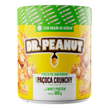 Pasta De Amendoim (600g) Paçoca Crunchy Dr. Peanut